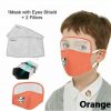 Kid Child Washable Reusable Face Mask Anti Dust Eye Shield Breath Valve Filters - Image 5