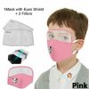 Kid Child Washable Reusable Face Mask Anti Dust Eye Shield Breath Valve Filters - Image 9