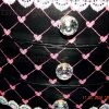 Mothers Gift Ladies Women Vanity Case Storage Drawer Cabinet BLACK Pink Hearts - Image 6