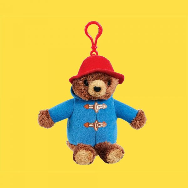 Paddington Movie Plush Keyring Backpack Bag Clip 13 cm Keychain Stocking Filler