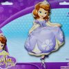 DISNEY SOFIA THE FIRST PARTY SUPPLIES 35" SUPER SHAPE BIRTHDAY FOIL BALLOON - Image 3