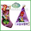 Disney Tinkerbell Hat 16″ Purple Velour Christmas Holiday Character Embroidery - Image 4