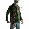 Friday The 13th Jason Voorhees Deluxe Halloween Mens Costume Arrow Molded Mask