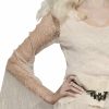 GHOSTLY WHITE WITCH COSTUME TOP ADULT HALLOWEEN WOMEN JADIS LILITH NARNIA JINN - Image 4