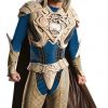 Jor-El Superman Costume Dad Adult Men's Superhero Muscle Chest Deluxe Medium - Image 5