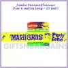 Mardi Gras Party Supplies Carnival 20ft Long 6m Streamer Carnival Banner Pennant