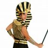 Mens Egyptian King Pharaoh Costume Historical Fancy Dress Tutankhamun Adult Std - Image 5
