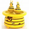 Musical Honey Pot Carousel w/ Twin Bee Kids Novelty Toy Gift Baby Child Toddler - Image 3