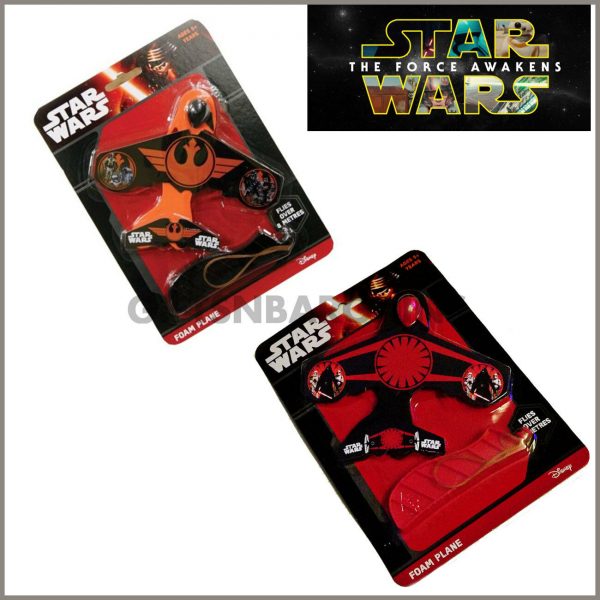 Disney Star Wars Foam Planes Boys Flying Toys Ep VII w Launcher Boys Xmas Gift - Image 3
