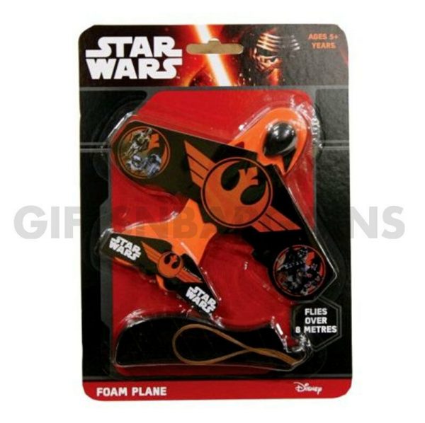 Disney Star Wars Foam Planes Boys Flying Toys Ep VII w Launcher Boys Xmas Gift