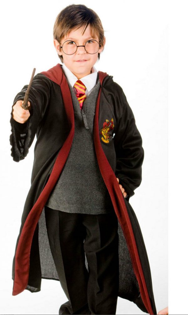 Harry Potter Costume Boy Deluxe Gryffindor Robe - Image 3