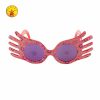 Harry Potter Luna Lovegood Spectra Specs Pink Spectacles Costume prop accessory - Image 3