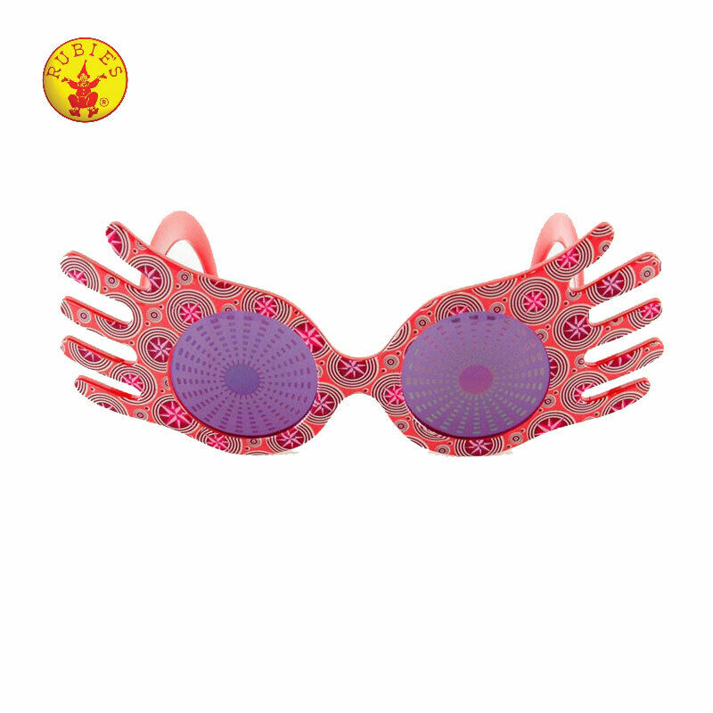 Harry Potter Luna Lovegood Spectra Specs Pink Spectacles Costume prop  accessory