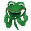 Peter Pan Tic Toc Crocodile Hat Plush Costume Accessory Alligator Green Adult - Image 5