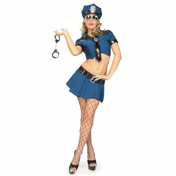Secret Wishes Police Officer Lingerie House Arrest Sexy Cop Adult Costume Dress