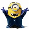 Adult Minion Dracula Halloween Costume Despicable Me Cape w Gloves H/pce teeth++ - Image 5