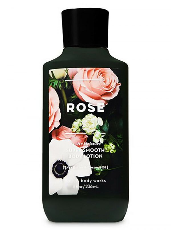Bath & Body Works Rose Super Smooth Lotion Women's Gift Mothers Day 8 fl oz - Image 3