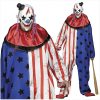 Deluxe Adult Carnival Circus Halloween Evil Scary Creepy Clown Costume Mask IT - Image 3