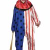 Deluxe Adult Carnival Circus Halloween Evil Scary Creepy Clown Costume Mask IT - Image 4