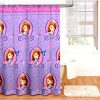 Disney Sofia The First Shower Curtains178x183cm Fabric Bed Bath Room Decor Kids