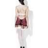 Fever Student Dress Crotchless Panties Tie & Suspenders Adult Sexy Lingerie S/L - Image 4