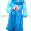 Frozen Elsa Anna Girls Sleep Gown Nightie Blue Dress Princess Costume 2-9 CHILD - Image 4