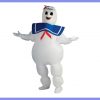 Ghostbusters Inflatable Stay Puft Marshmallow Man Ghost Sailor Adult Costume - Image 3