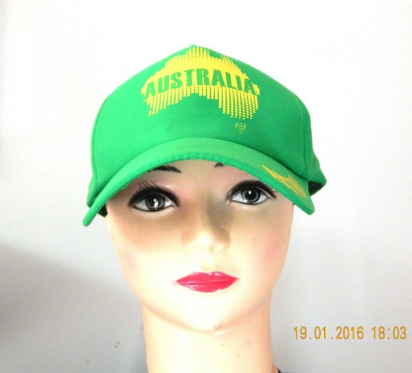 Green Aussie Cap Cricket Sport Souvenir Hat Adult Men Women Father Australia Day - Image 8