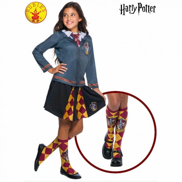 Harry Potter Socks Licensed Gryffindor House Costume Boy Girl Child Hermion SALE - Image 3