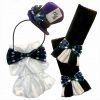 Mad Hatter Costume Kit Easter Bunny Hat Cuffs Collar Alice Wonderland BOOK WEEK