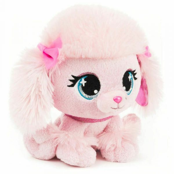 P*Lushes Pets: Pinkie Monroe Fluffy Pink Poodle Puppy Kids Soft Toy Plush Doggy - Image 4