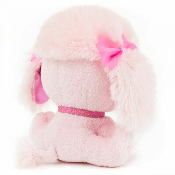 P*Lushes Pets: Pinkie Monroe Fluffy Pink Poodle Puppy Kids Soft Toy Plush Doggy - Image 5