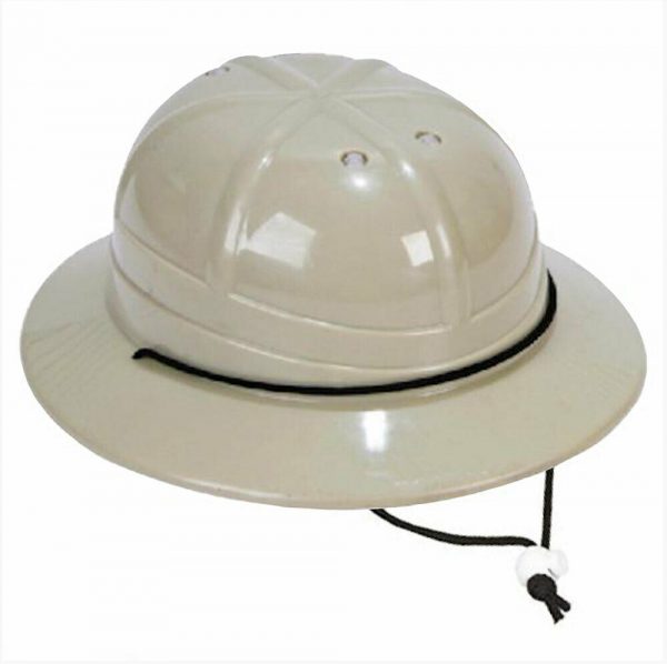 Safari Hard Hemet HAT African Hunter Jungle Pith Indiana Jones Costume Accessory - Image 3