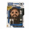 Star Wars Obi Wan Kenobi Costume Accessory Kit Boy Child Light Sabre Mask Cloak