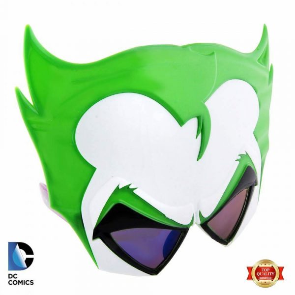 Sun-stache The Joker Batman Super Villain Sun Glasses Halloween Character Shades