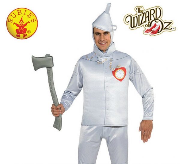 TIN MAN COSTUME THE WIZARD OF OZ DELUXE MENS LICENSED FANCYDRESS ADULT HALLOWEEN - Image 5