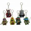 TMNT Teenage Mutant Ninja Turtle Keychain Figure Bag Backpack Clip Ring Boys 4+ - Image 3