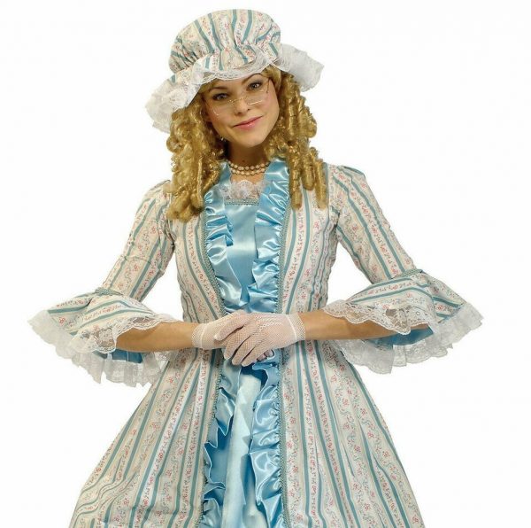 Womens Adult Grand Heritage MARTHA WASHINGTON Costume American First Lady S:M - Image 3