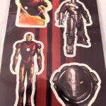 IRON MAN 10 Pieces/Sheet 3-D Fridge Magnets Marvel Official Movie Merchandise - Image 3