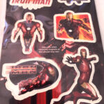 IRON MAN 10 Pieces/Sheet 3-D Fridge Magnets Marvel Official Movie Merchandise - Image 4