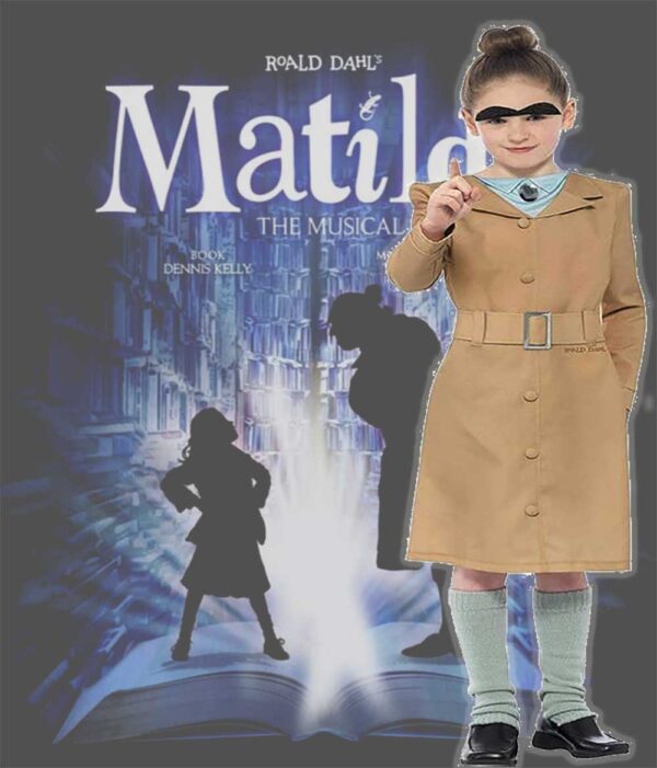 Roald Dahl Miss Trunchbull Teacher Costume / Book Week Matilda Fancy Dress - Image 4