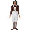 LICENSED OOMPA LOOMPA WILLY WONKA & THE CHOCOLATE FACTORY ADULT BOOK WEEK COSTUME - Image 3