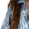 70s Hippie Rockstar Guy Sonny / Sunny Adult Woodstock Costume Top & Vest - Image 3
