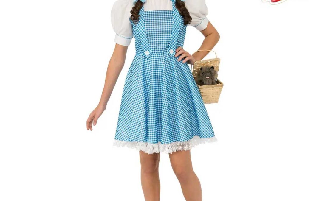 Licensed Wizard of Oz Dorothy Adult Costume Book Week S: Plus Size
