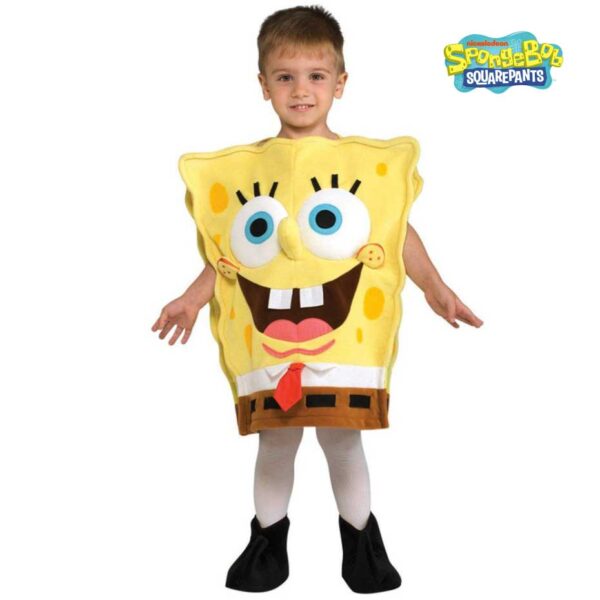 Deluxe SpongeBob  SquarePants Foam Tunic Child Costume, Toddler 1-2Y
