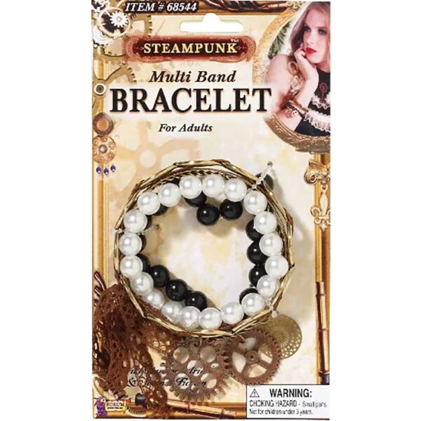 STEAMPUNK MULTI BAND BRACELET FOR ADULTS