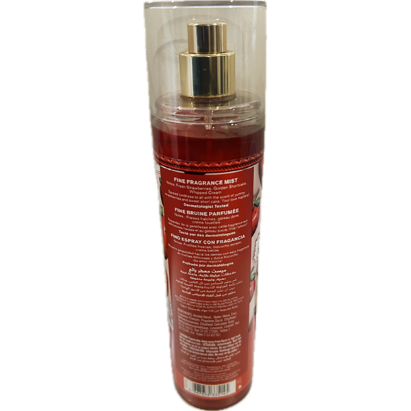 Bath & Body Works Strawberry Pound Cake Fine Fragrance Body Mist 236ml - Image 4