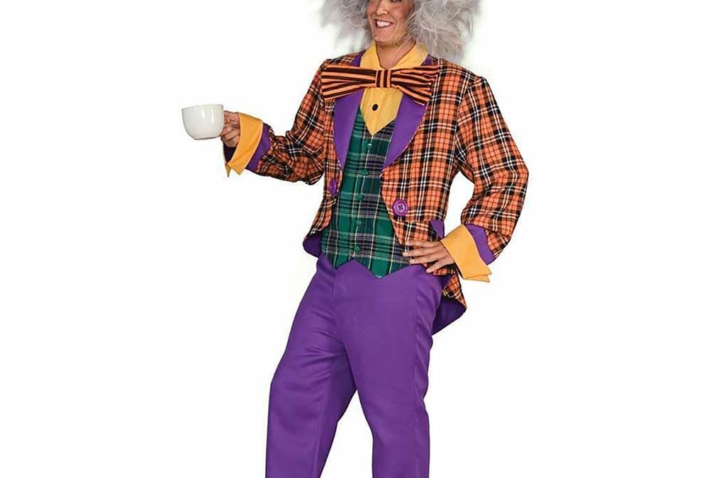 Mad Hatter Magician Style Adult Costume Men Book Week S: Std