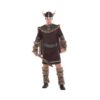COSTUME VIKING WARRIOR DELUXE BARBARIAN FANCY DRESS MENS SIZE M-L - Image 2