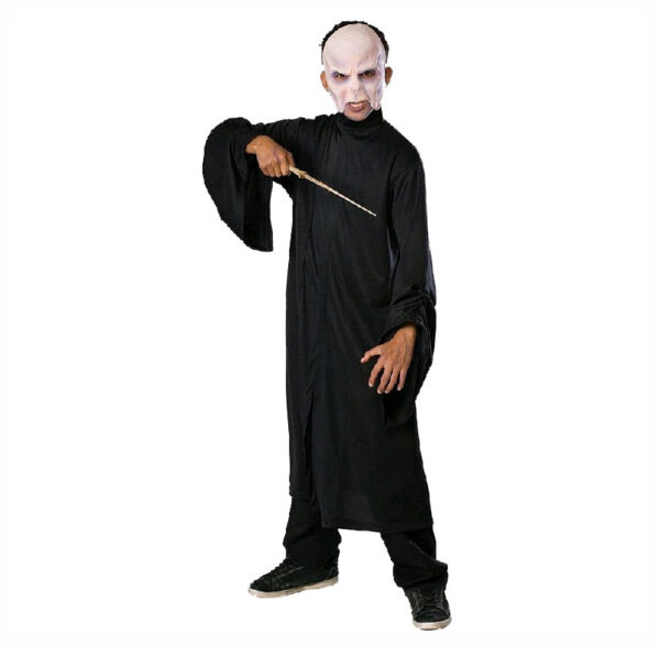 HARRY POTTER VOLDEMORT COSTUME ROBE & MASK CHILD MEDIUM 5-7Y
